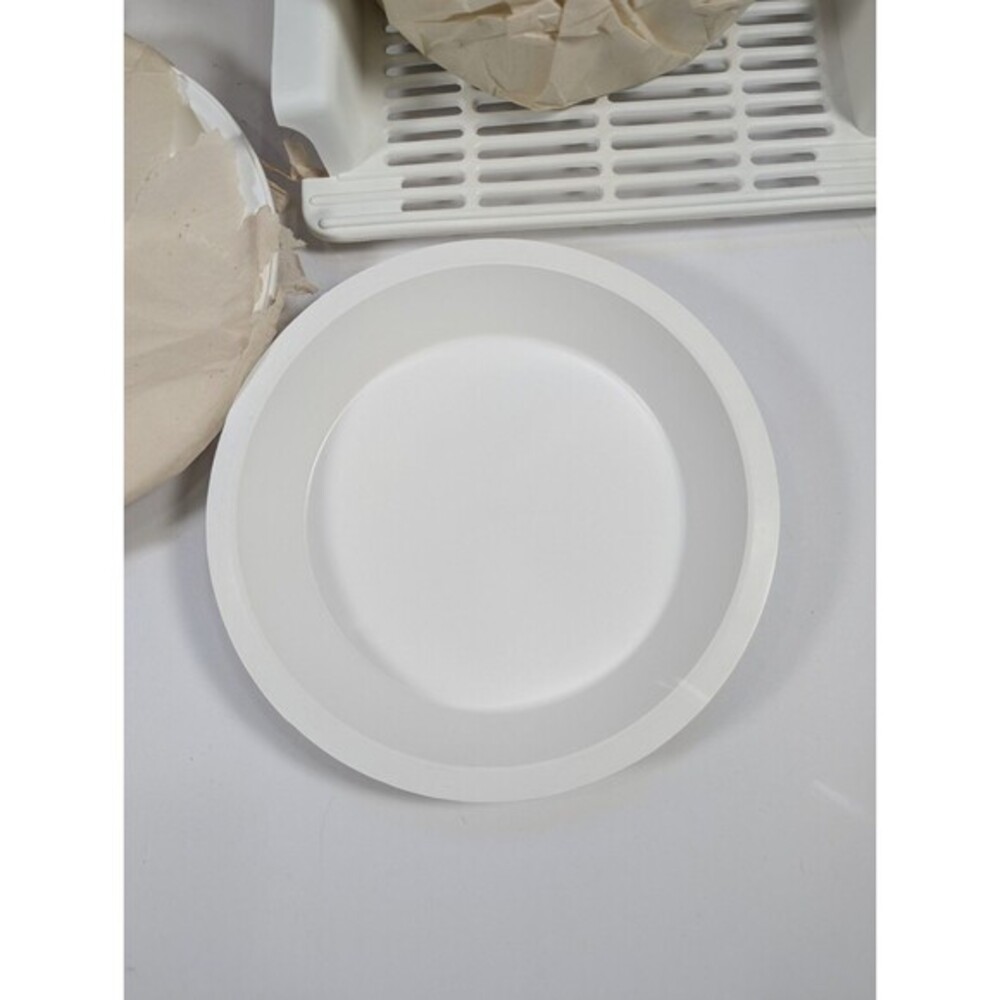 Vintage Sears Microwave Oven Cookware 4 Piece Set Baking Ring Pie Plate Rack USA - Picture 2 of 12
